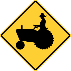 Tractor/Farm Vehicle Crossing