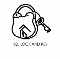 All India United Democratic Front Symbol - Lock and Key